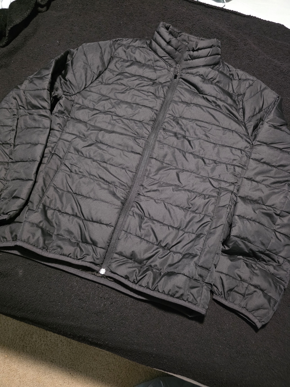 GAP Mens Black Quilted Puffer Jacket